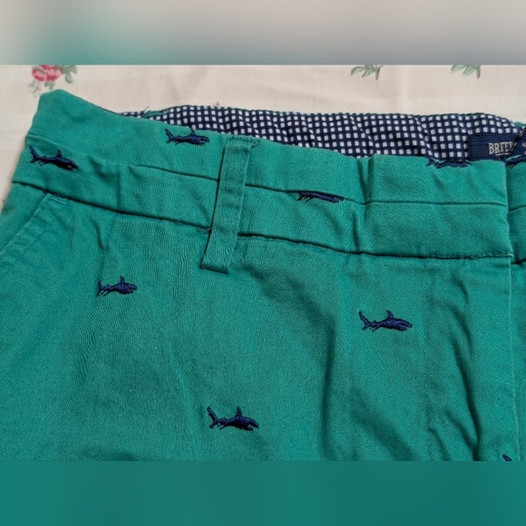 British Khaki Green Bermudas Lightweight Cotton - Picture 7 of 7